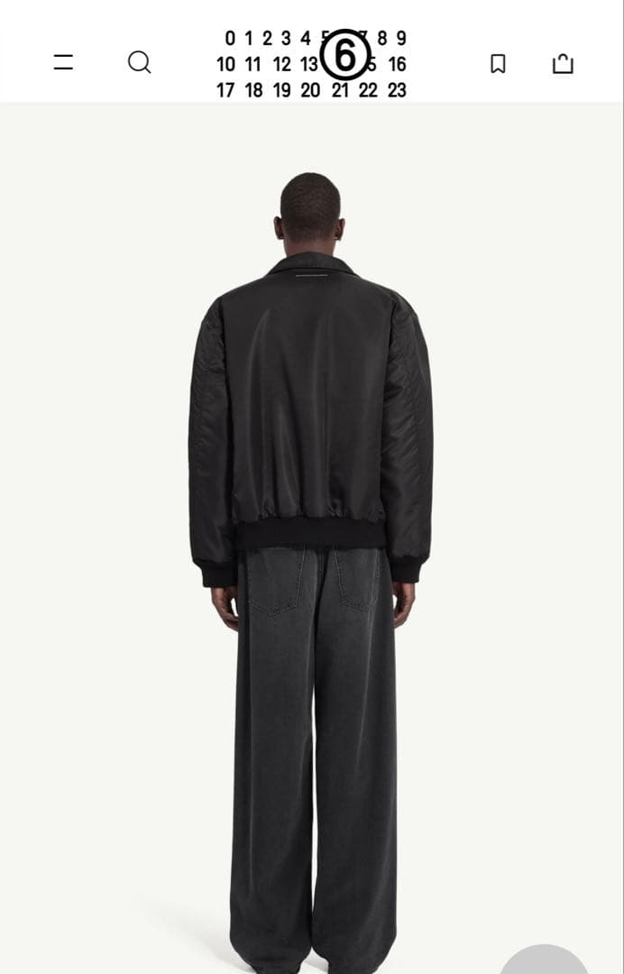 MM6 ボンバージャケット