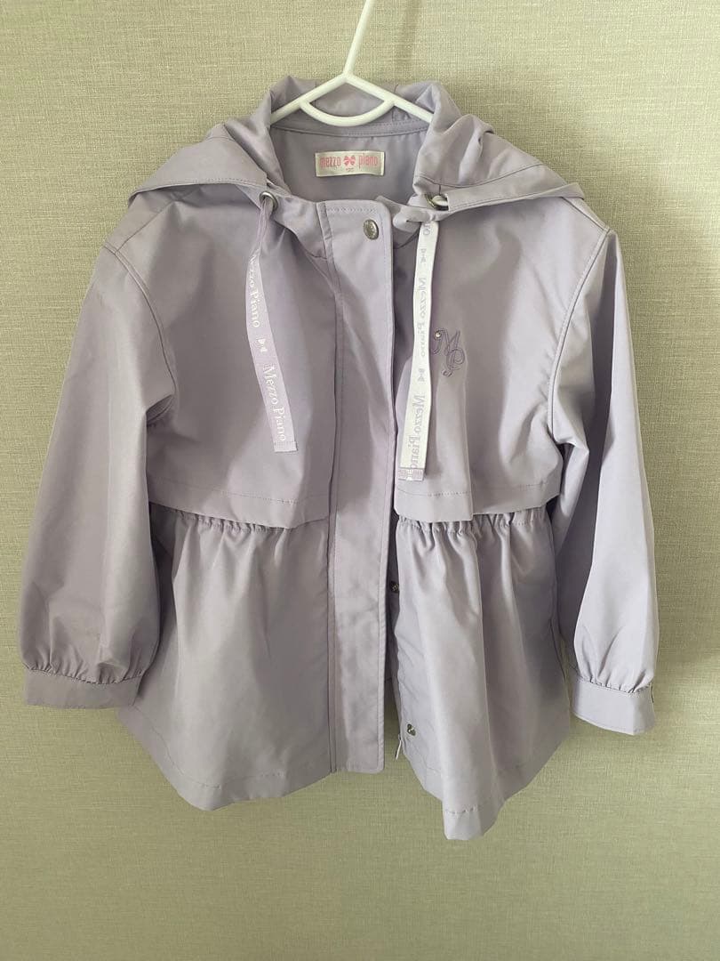 メゾピアノ キルトライナー付3wayマウンテンパーカー撥水加工　120cm