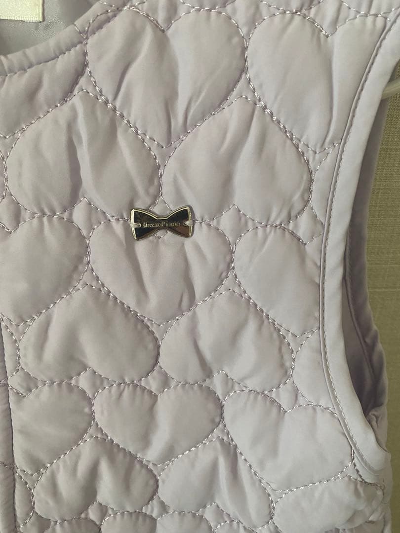 メゾピアノ キルトライナー付3wayマウンテンパーカー撥水加工　120cm