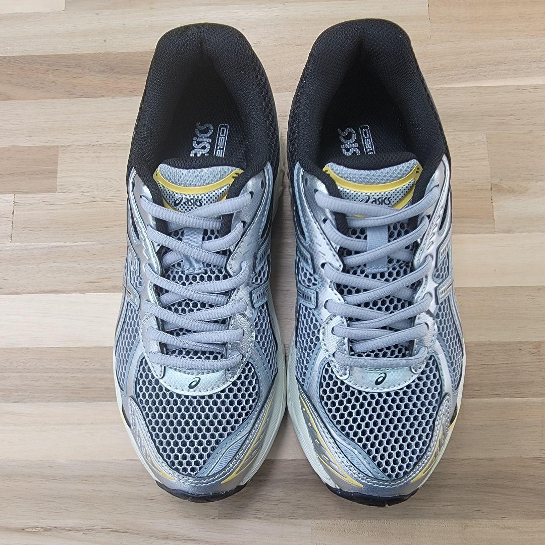 アシックス GT-2160 シルバー/ブラック/イエロー 23cm