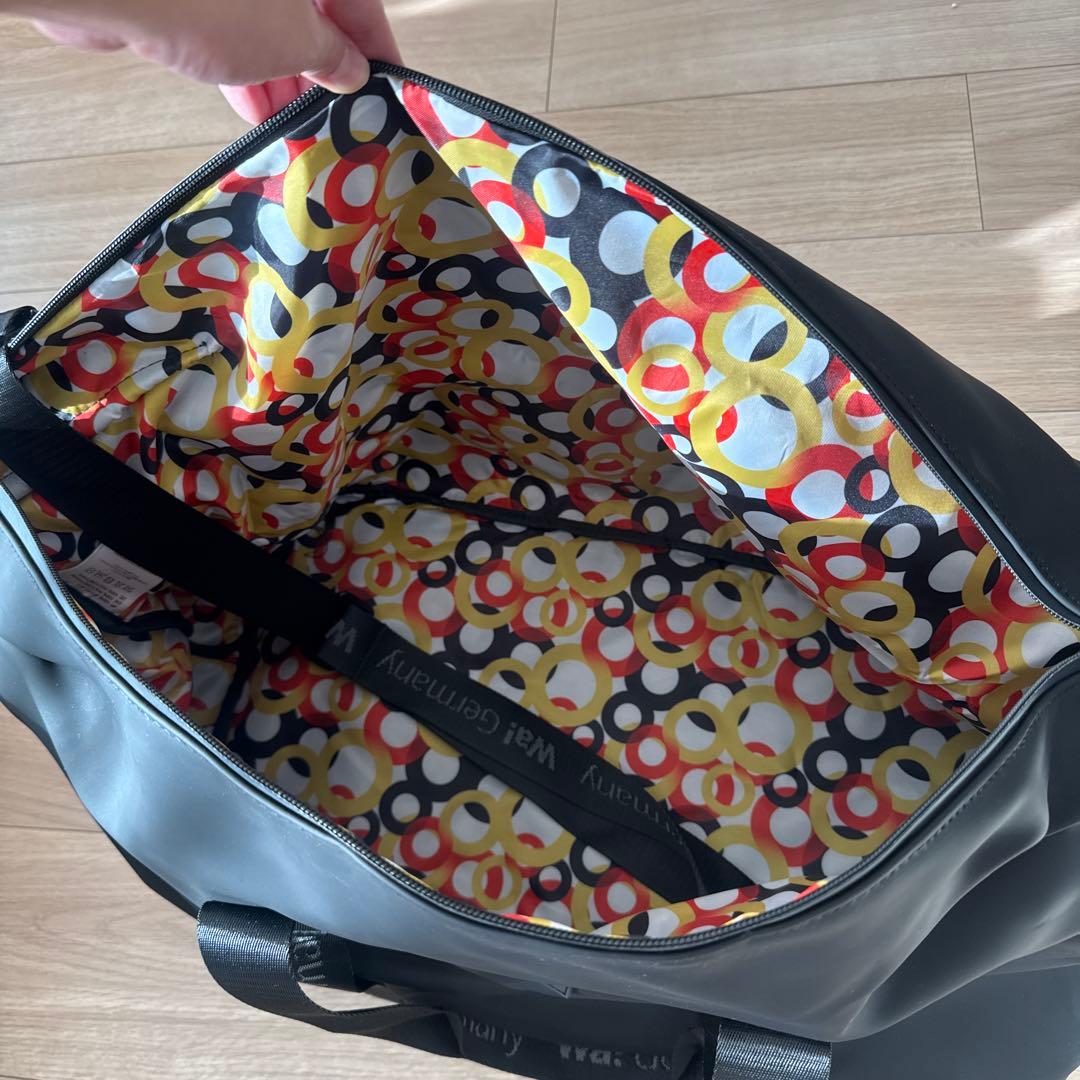 Wa!Germany わ！ドイツ 万博 2025 ボストンバッグ 黒