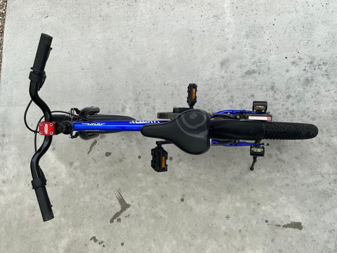 自転車　16インチ　d-bike MASTER＋　ブルー