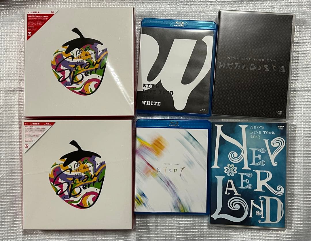 NEWS 円盤 DVD Blu-ray まとめ売り