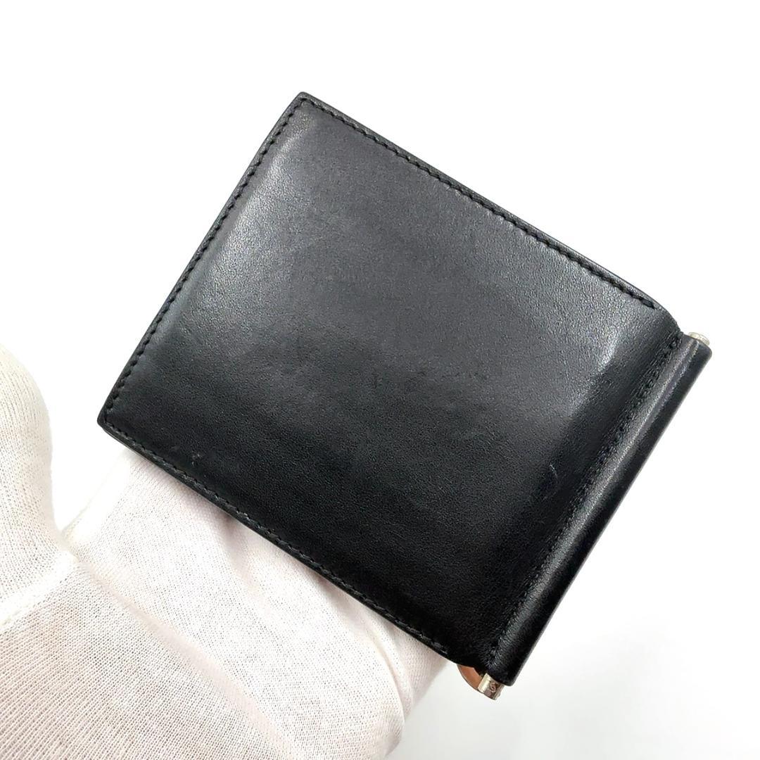 ◇ジバンシー◇レザー/マネークリップ/ブラック/シルバー/カードケース/名刺入れ