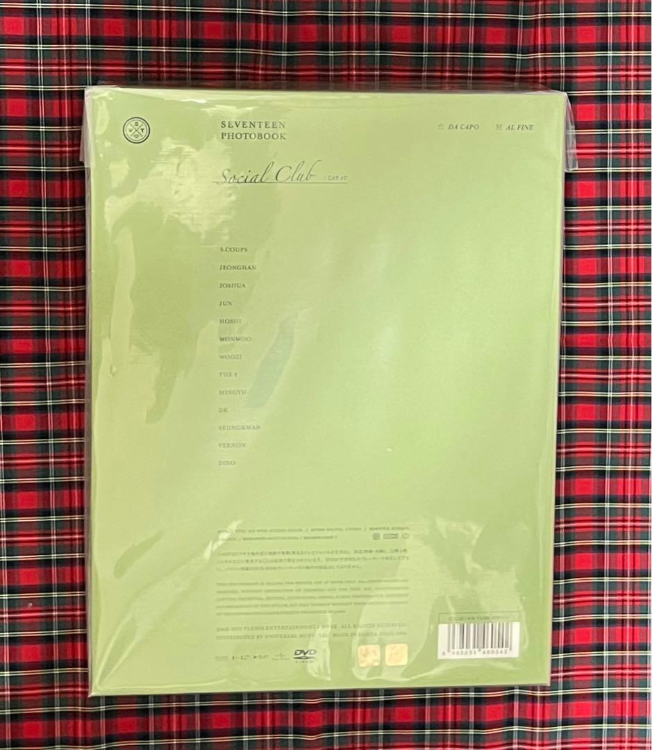 K-POP・アジア SEVENTEEN PHOTOBOOK SOCIAL CLUB : CARAT