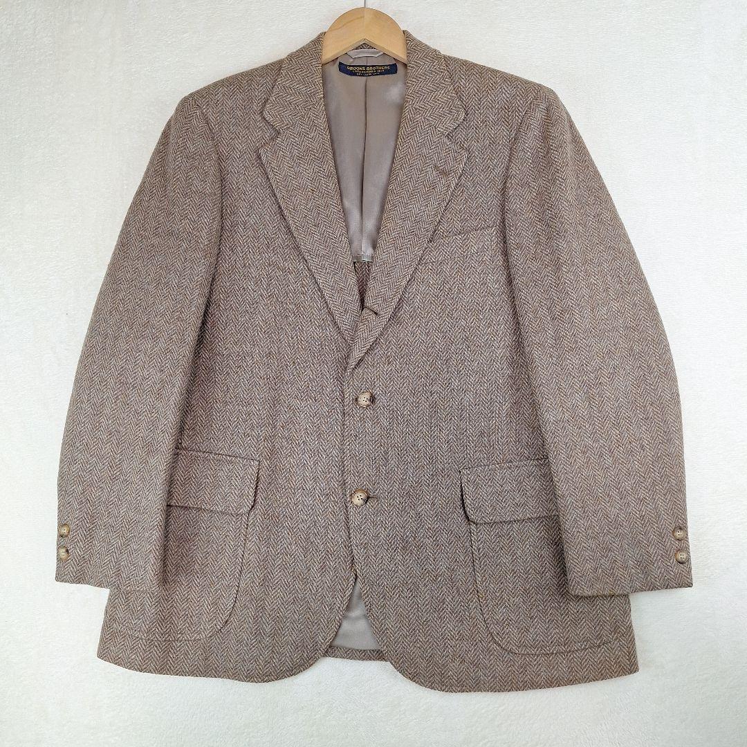 BROOKS BROTHERS　ツイードジャケット　ヘリンボーン　AB6　日本製