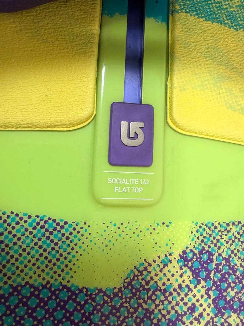 BURTON SOCIALiTe 142 スノーボード3点セットカバー、コード付