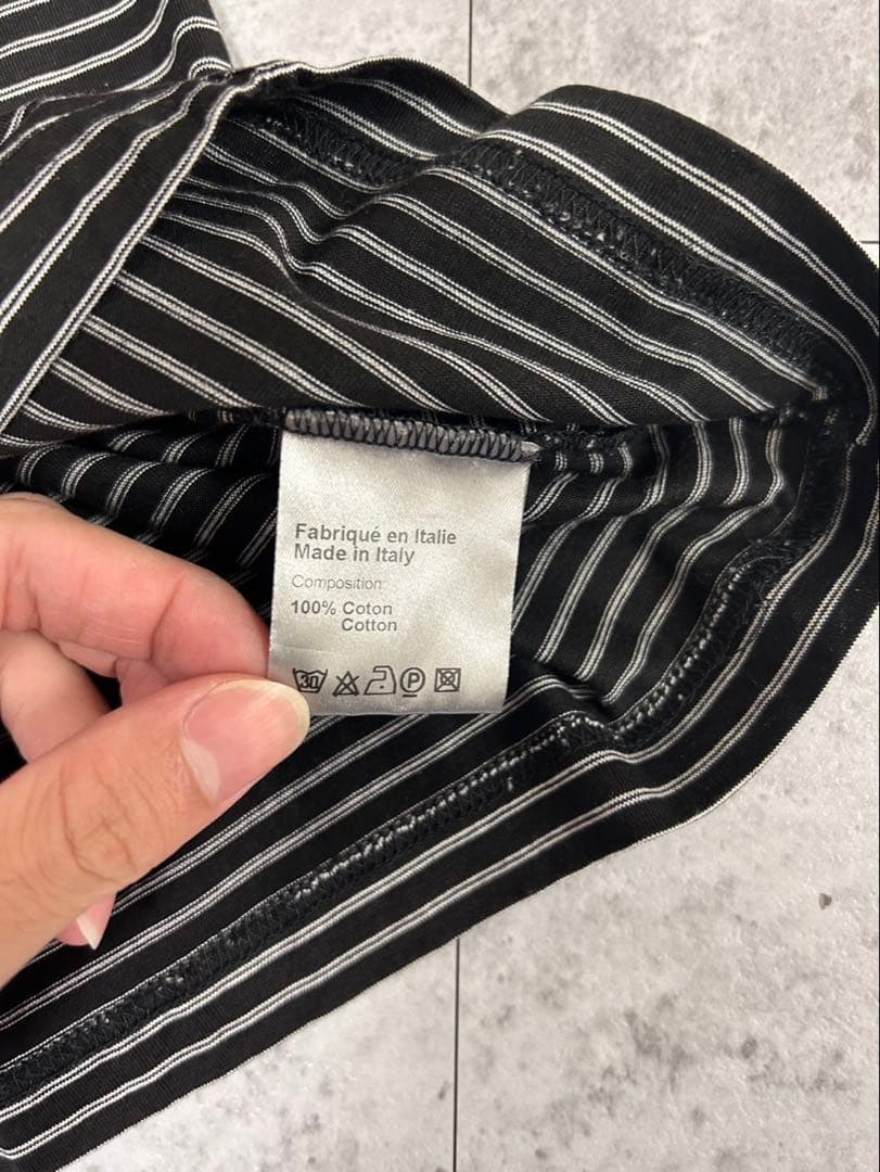 Dior Homme SS07 ボーダー　BEE ポロシャツ