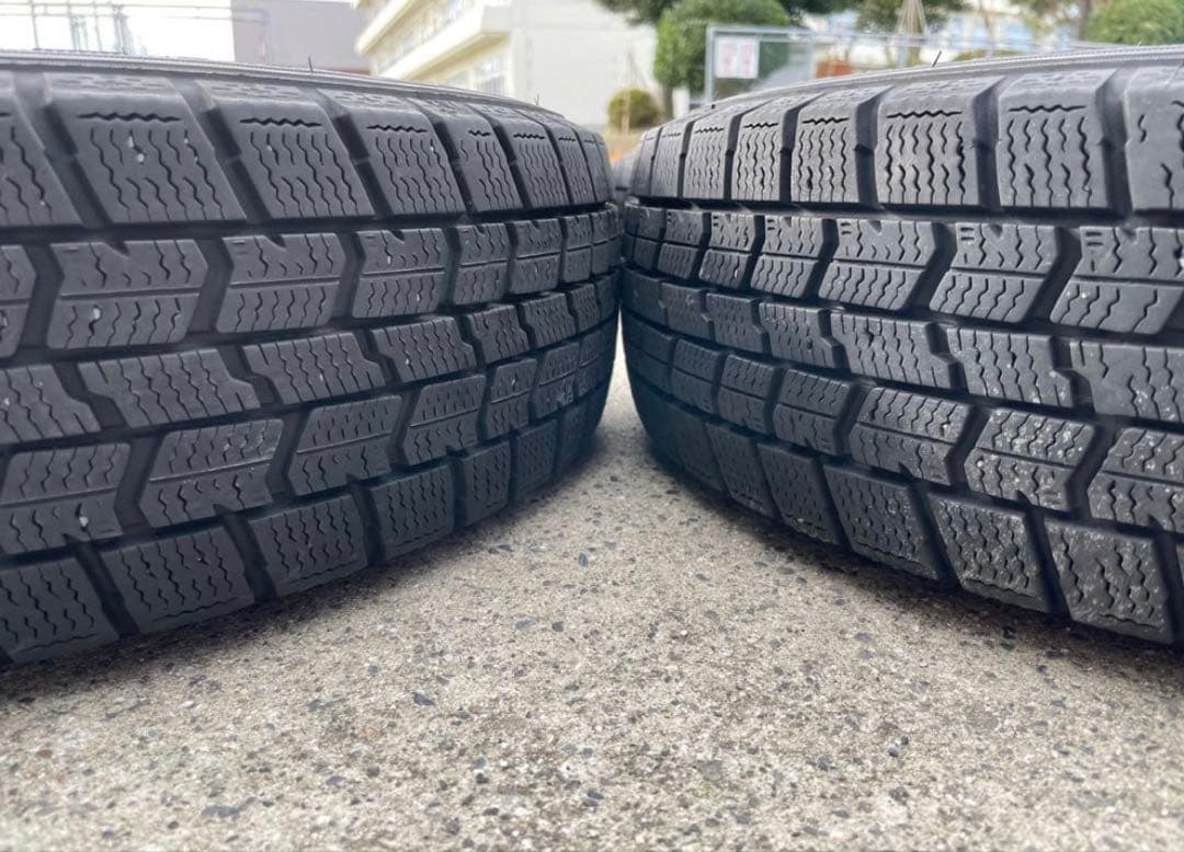 HKR②【スタッドレスタイヤ】155/65R14 ホイールセット （2本）