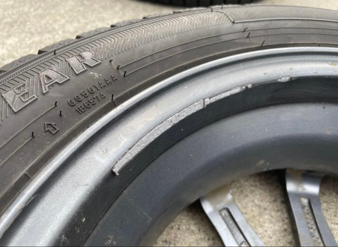 HKR②【スタッドレスタイヤ】155/65R14 ホイールセット （2本）