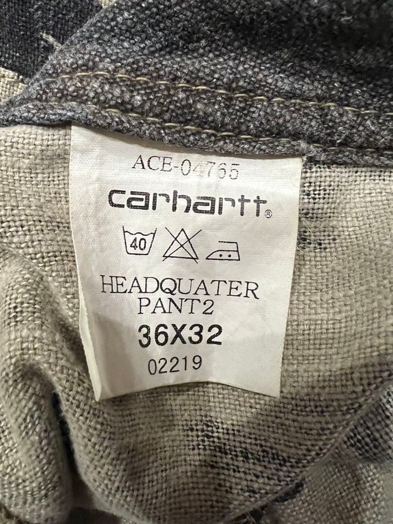 パンツ Carhartt HEADQUATER PANT2 w36