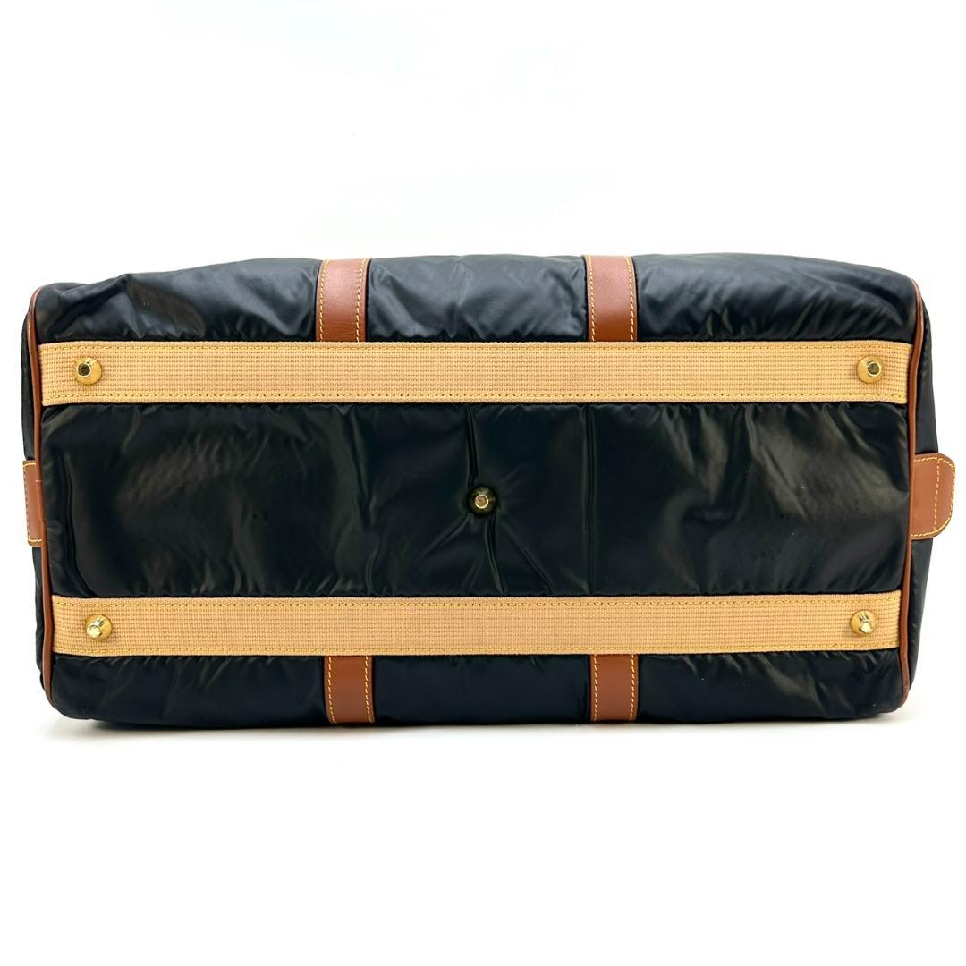 ハンティングワールド 2way仕様 ボストンバッグ 旅行用バッグ 大容量 濃紺