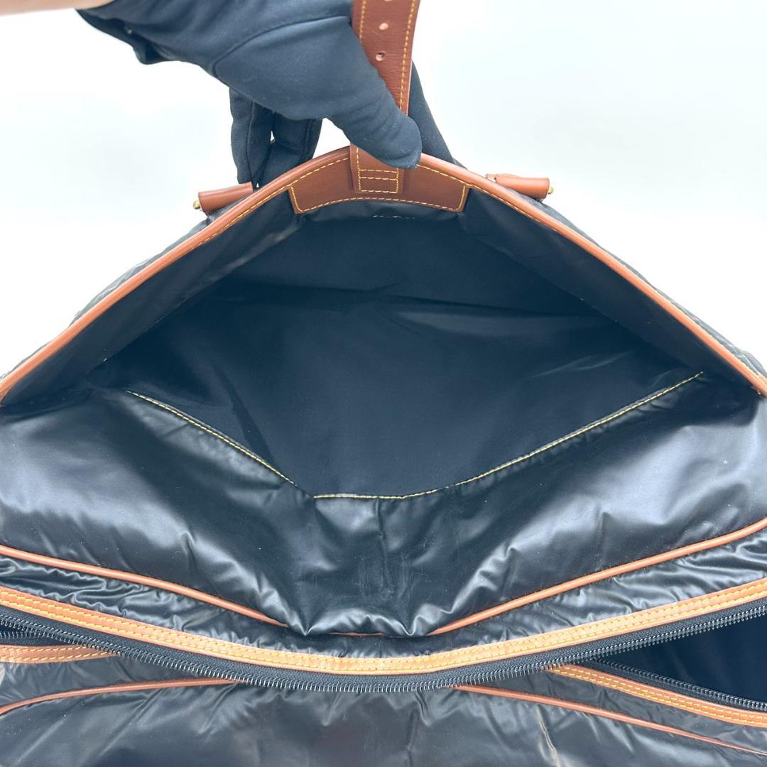 ハンティングワールド 2way仕様 ボストンバッグ 旅行用バッグ 大容量 濃紺