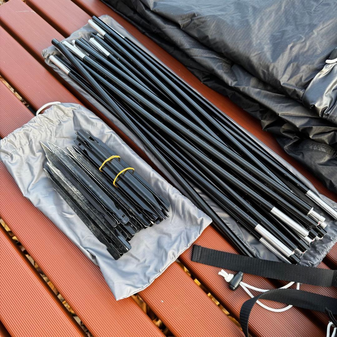 8210.DOD カマボコテント ソロ UL ブラック