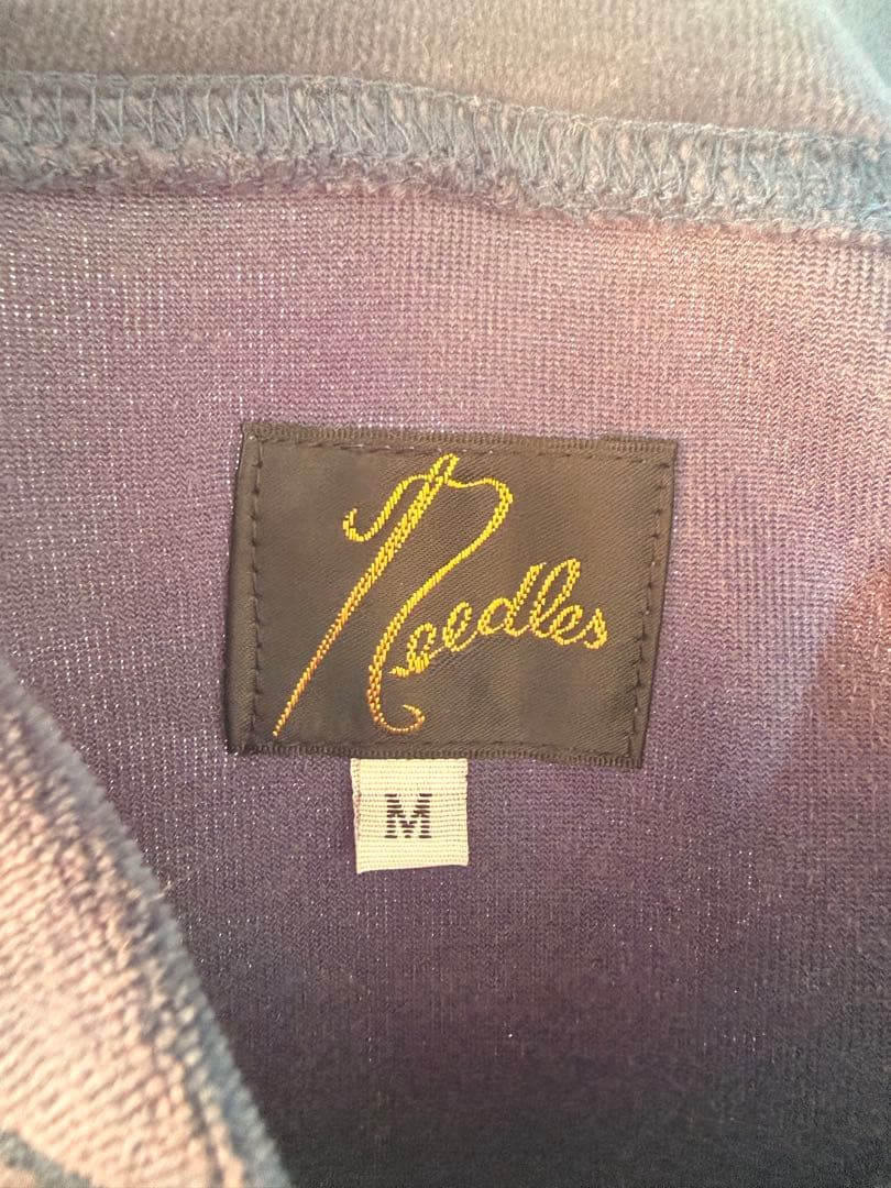 Needles ニードルズ Velour Track Jacket ネイビー M