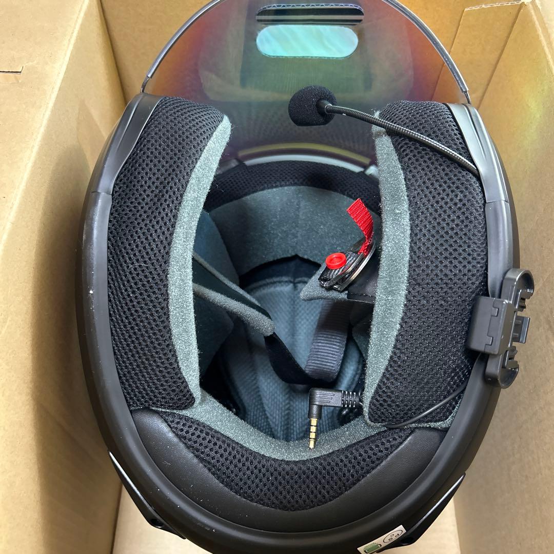 Arai ジェットヘルメット マットブラック ミラーシールド