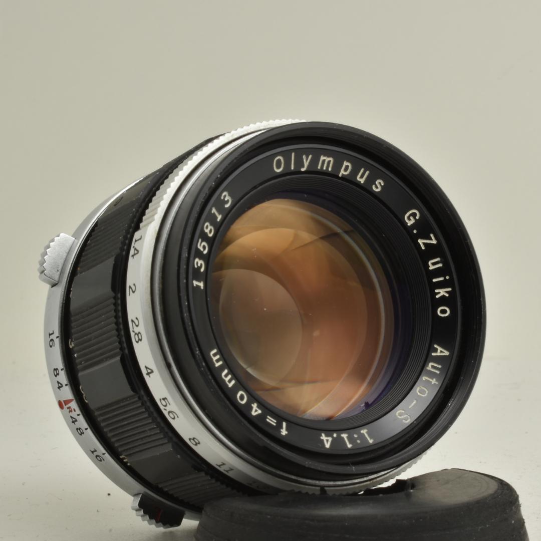Olympus G.Zuiko 40mm F1.4 TTL 光学美品 希少