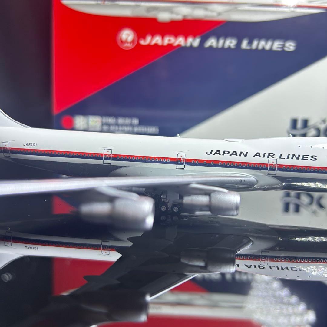 Hxmodel JAL B747-100 JA8101 1/400 スタンド付