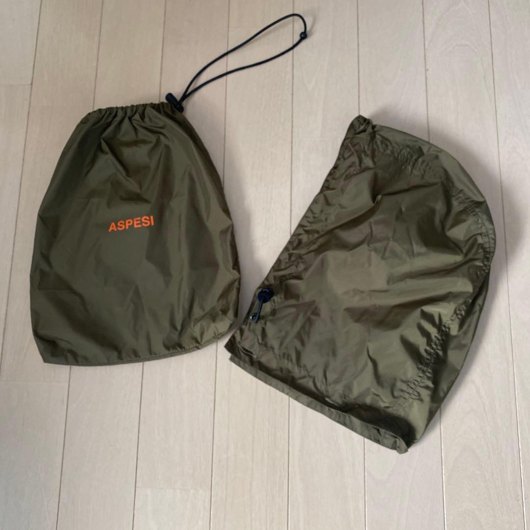 アスペジ M-65 フィールドジャケット 2way フード 着脱 ナイロン