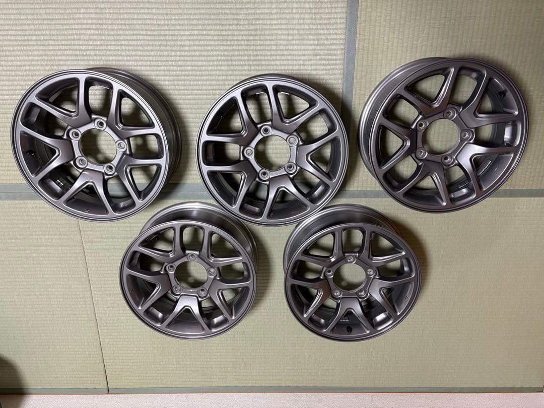 【直接引取限定】ジムニー jb64 純正 ホイール アルミ 5本 セット