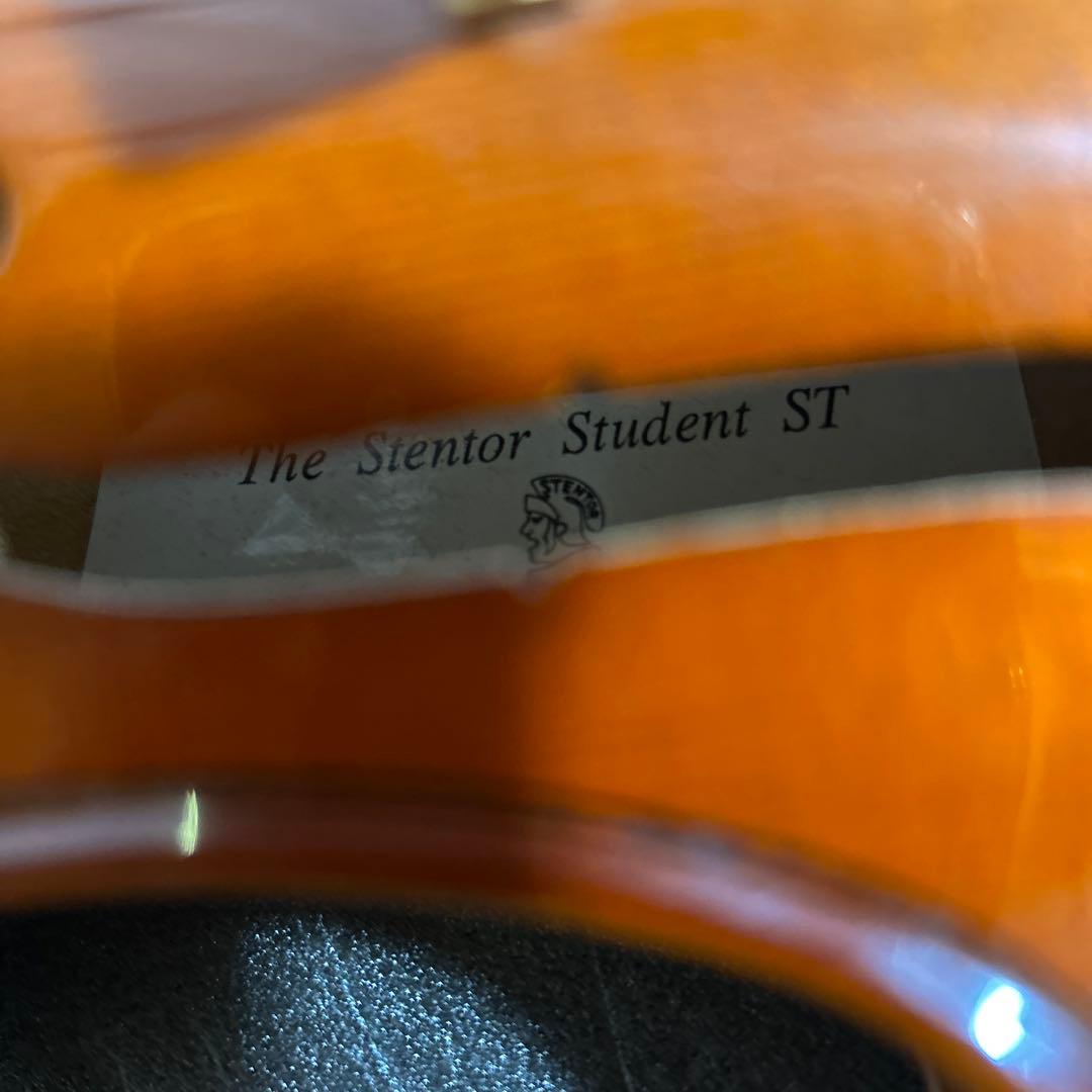美品STENTOR STUDENT ST ヴァイオリン 4/4 ソフトケース付き