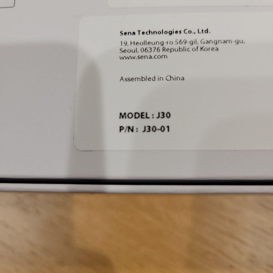 バイク用インカムSENA J30