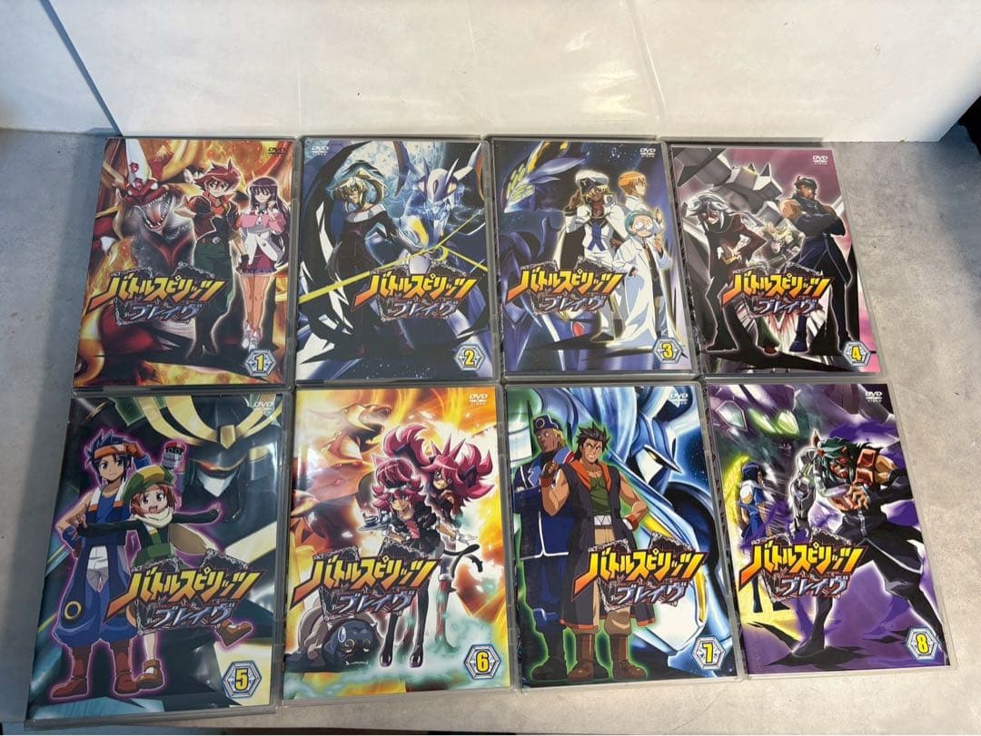 バトルスピリッツ ブレイヴ DVD 全17巻 全巻セット サンライズ制作 完品