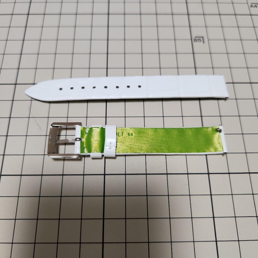 (新品未使用)ピアジェ ポセション 替えベルト 白クロコ