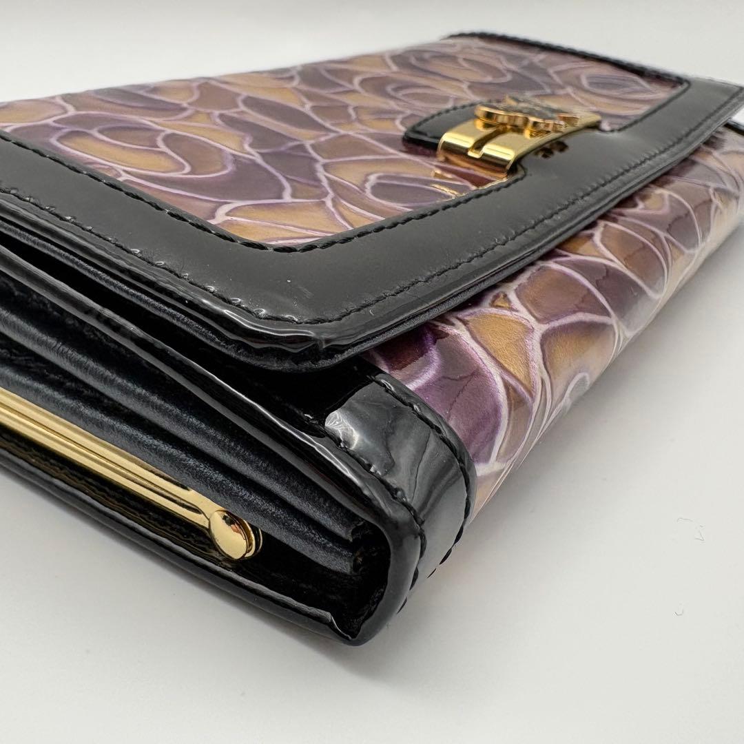 【希少】◎美品 ANNA SUI がま口 長財布