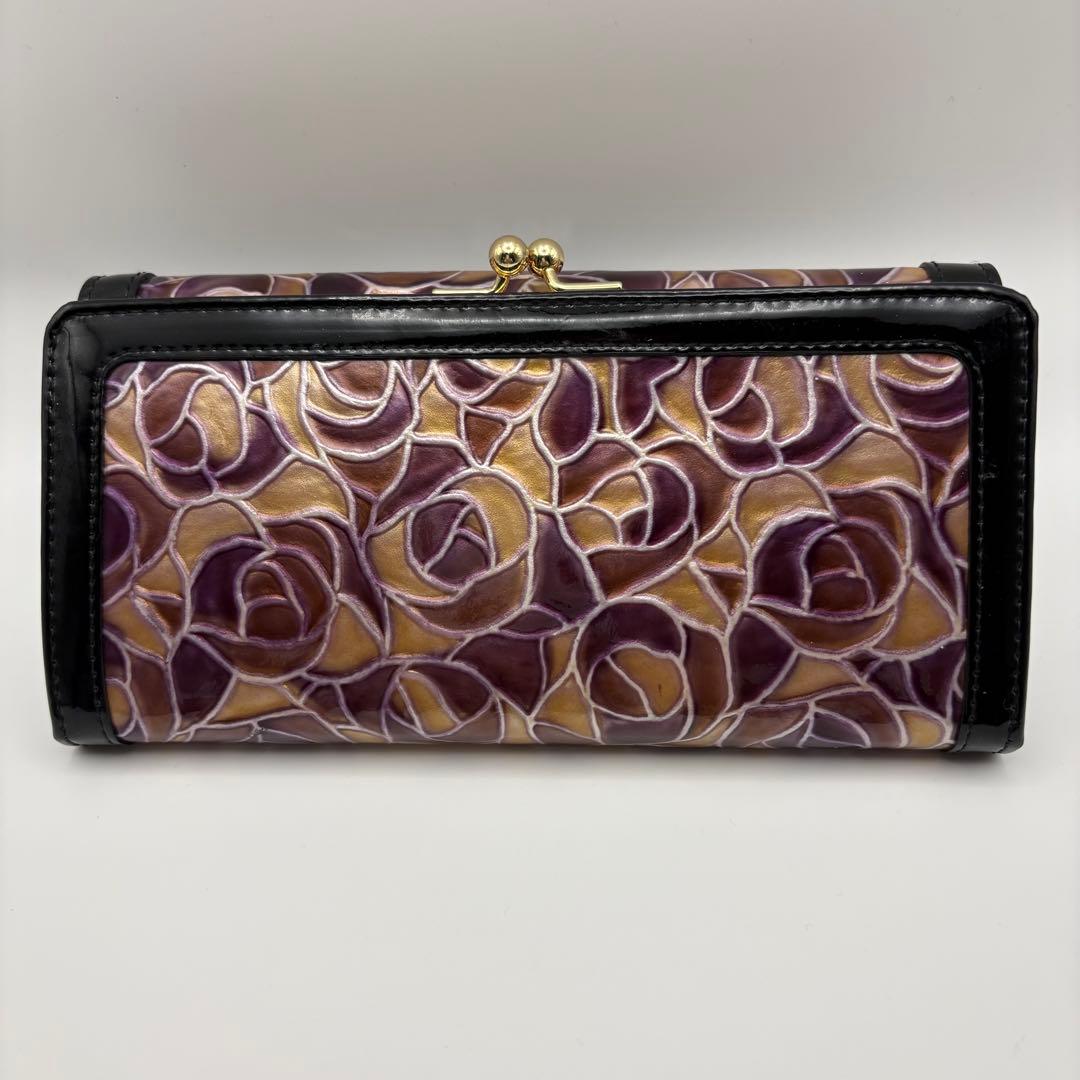 【希少】◎美品 ANNA SUI がま口 長財布