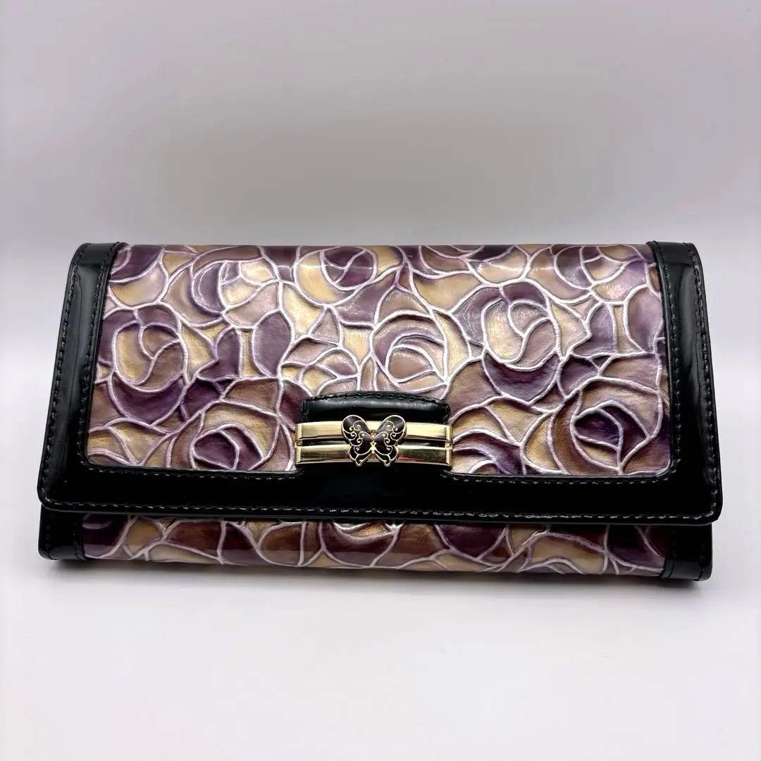 【希少】◎美品 ANNA SUI がま口 長財布