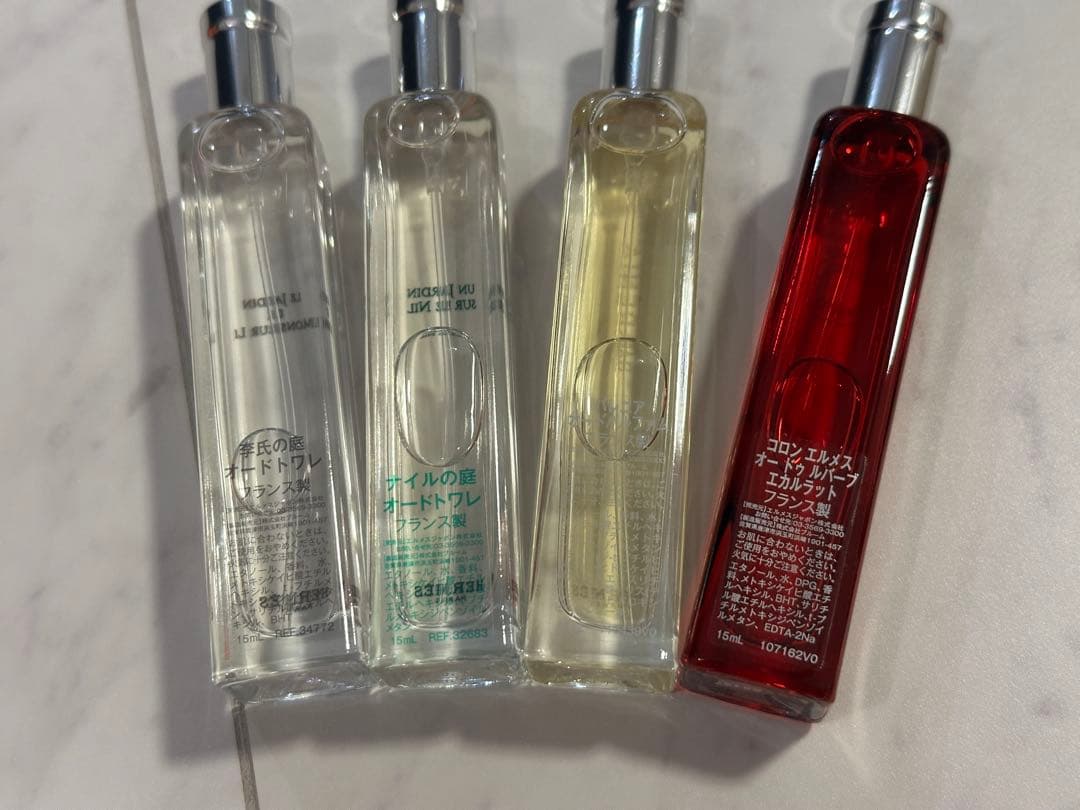 【新品未使用】HERMES 香水 4本セット