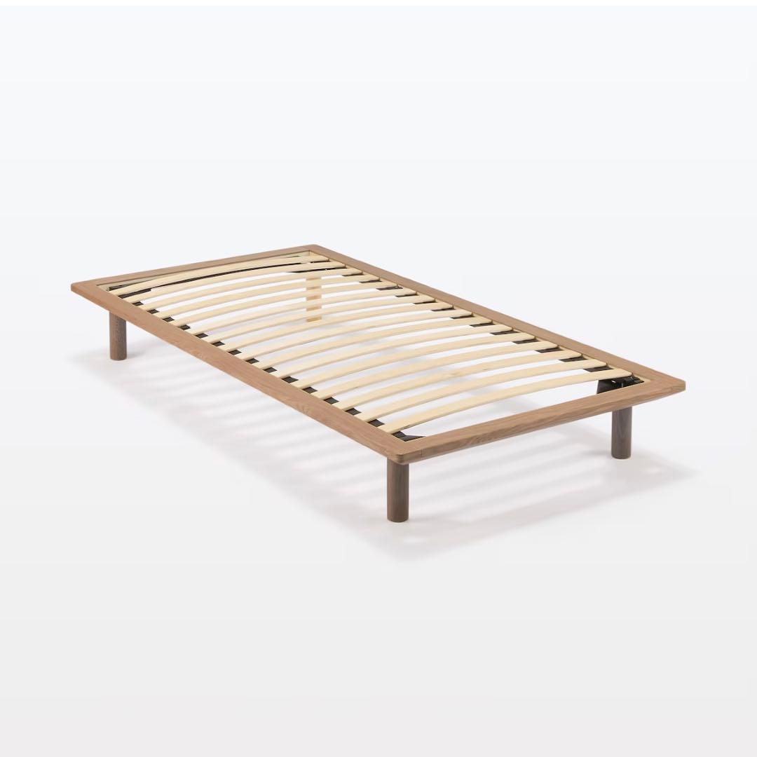 【引取限定】　無印良品 シングル ウォールナット