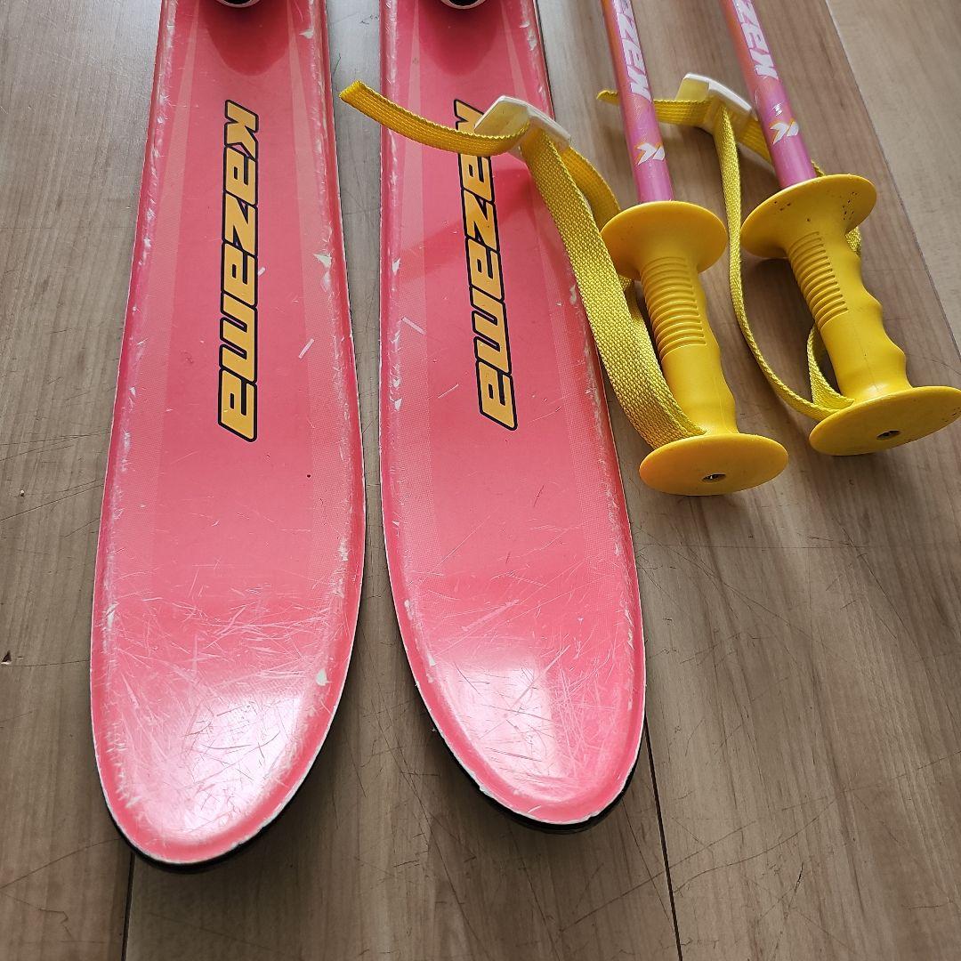 KAZAMAZA 子供用スキー&ブーツ セット