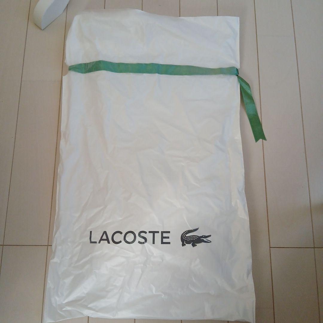 LACOSTE ブラック トートバッグ男女兼用