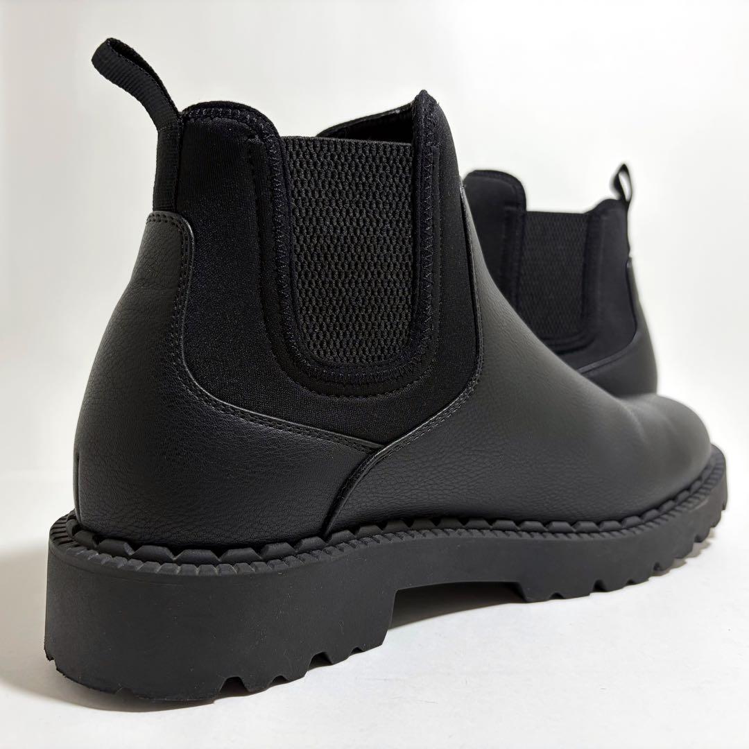 未使用級☆UNIQLO:C サイドゴアブーツ 完売品 ブラック 黒 28cm