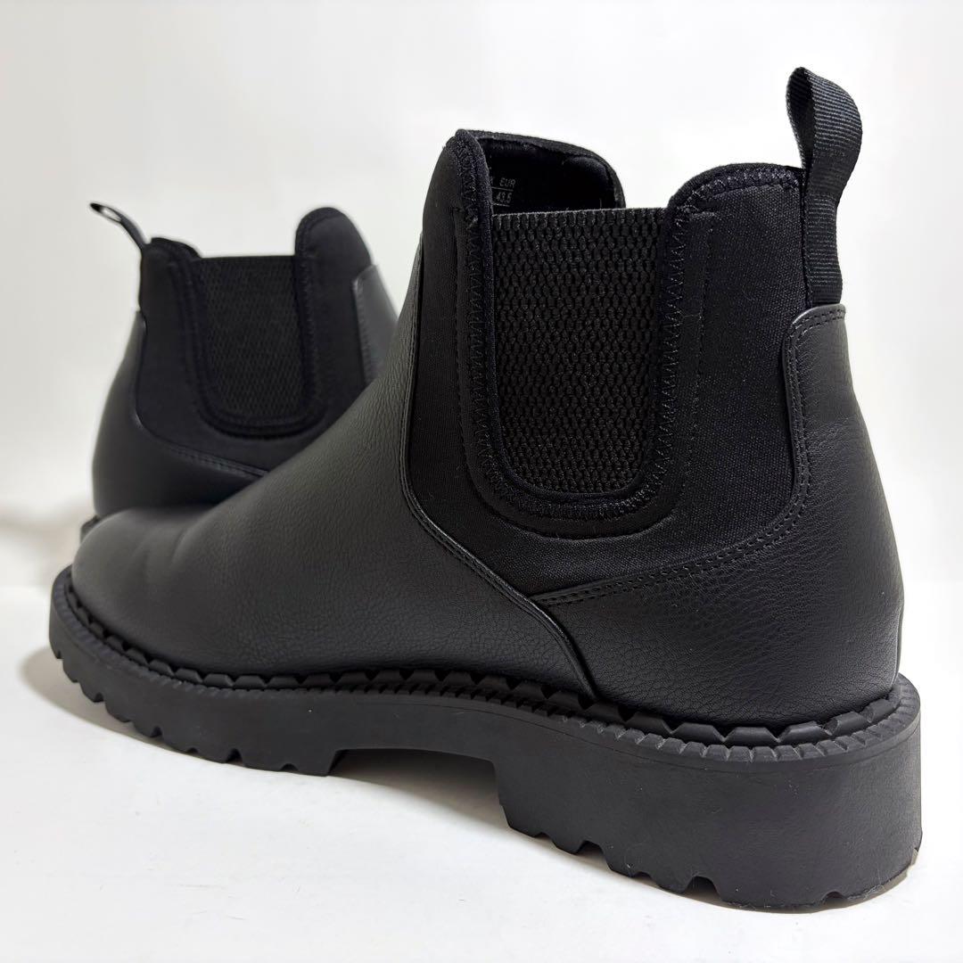 未使用級☆UNIQLO:C サイドゴアブーツ 完売品 ブラック 黒 28cm