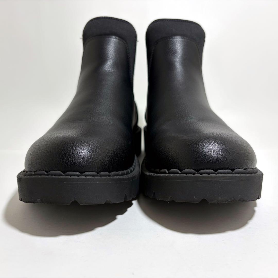 未使用級☆UNIQLO:C サイドゴアブーツ 完売品 ブラック 黒 28cm