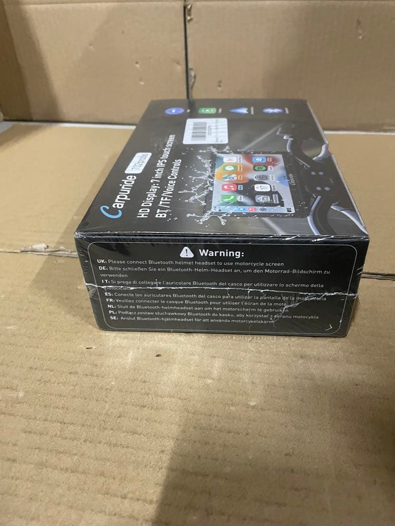 Carpuride バイクナビ スマートモニター　Ｗ702proBS