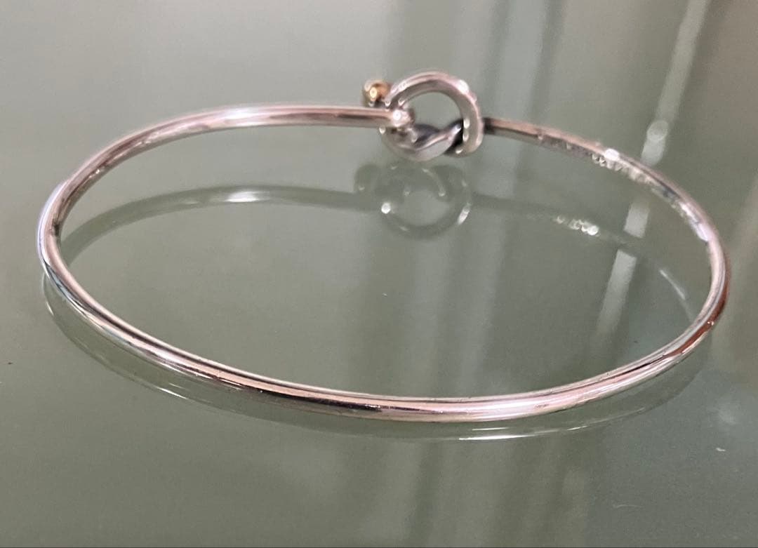 ◆ティファニー/ディオール◆2点◆バングル SV925 K18◆ネックレス◆