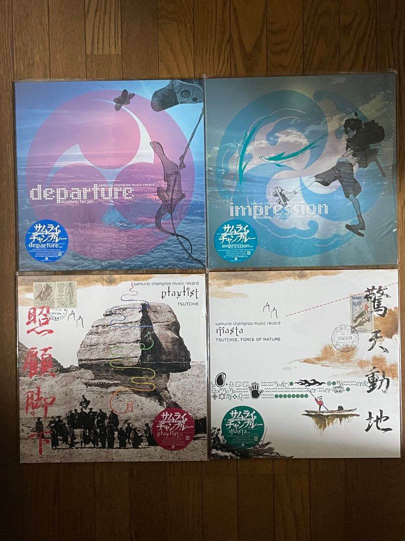 samurai champloo music record アナログ レコード