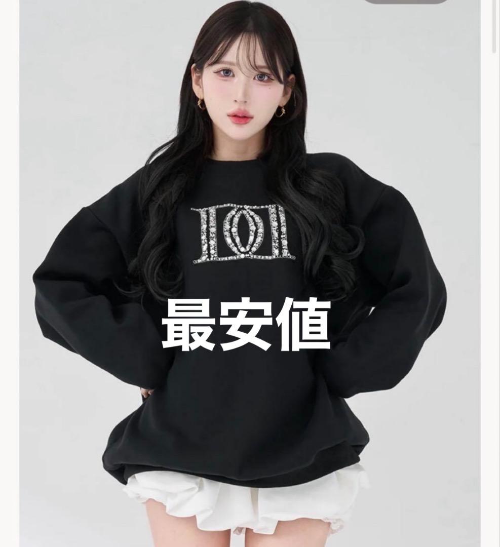 ダーリッチ DDロゴビジュースウェットプルオーバー