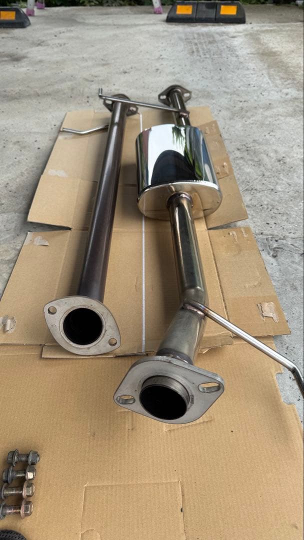 アルファード30スリーキャッツ2.5中間マフラープレミアムBASS