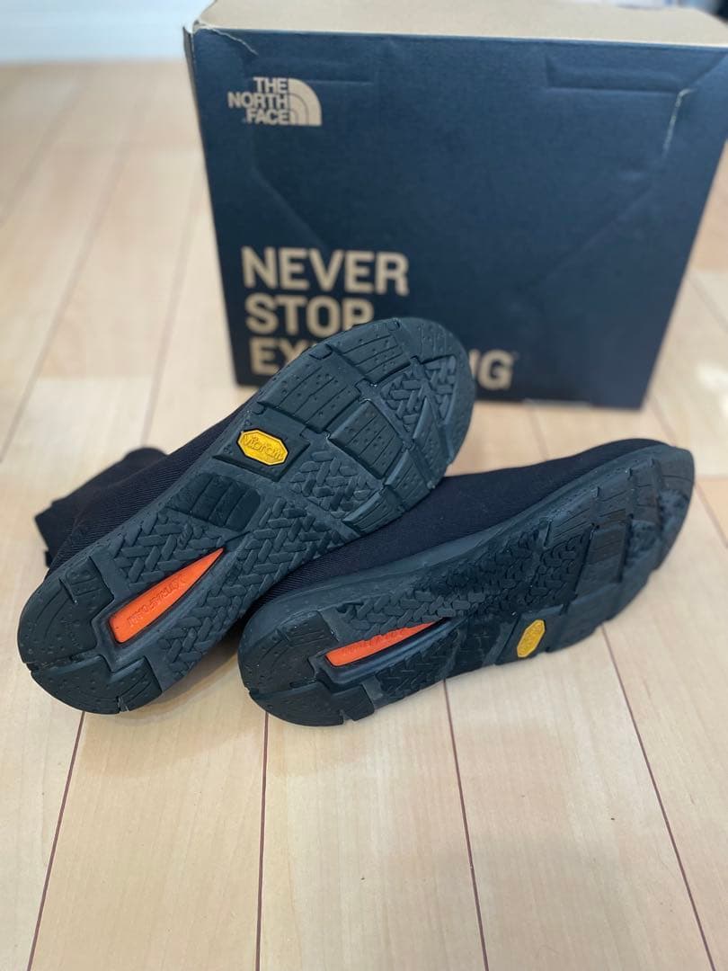 ザノースフェイス VELOCITY KNIT MID ブラック サイドゴアブーツ