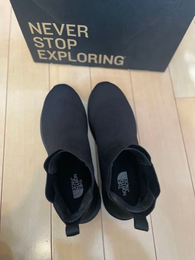 ザノースフェイス VELOCITY KNIT MID ブラック サイドゴアブーツ