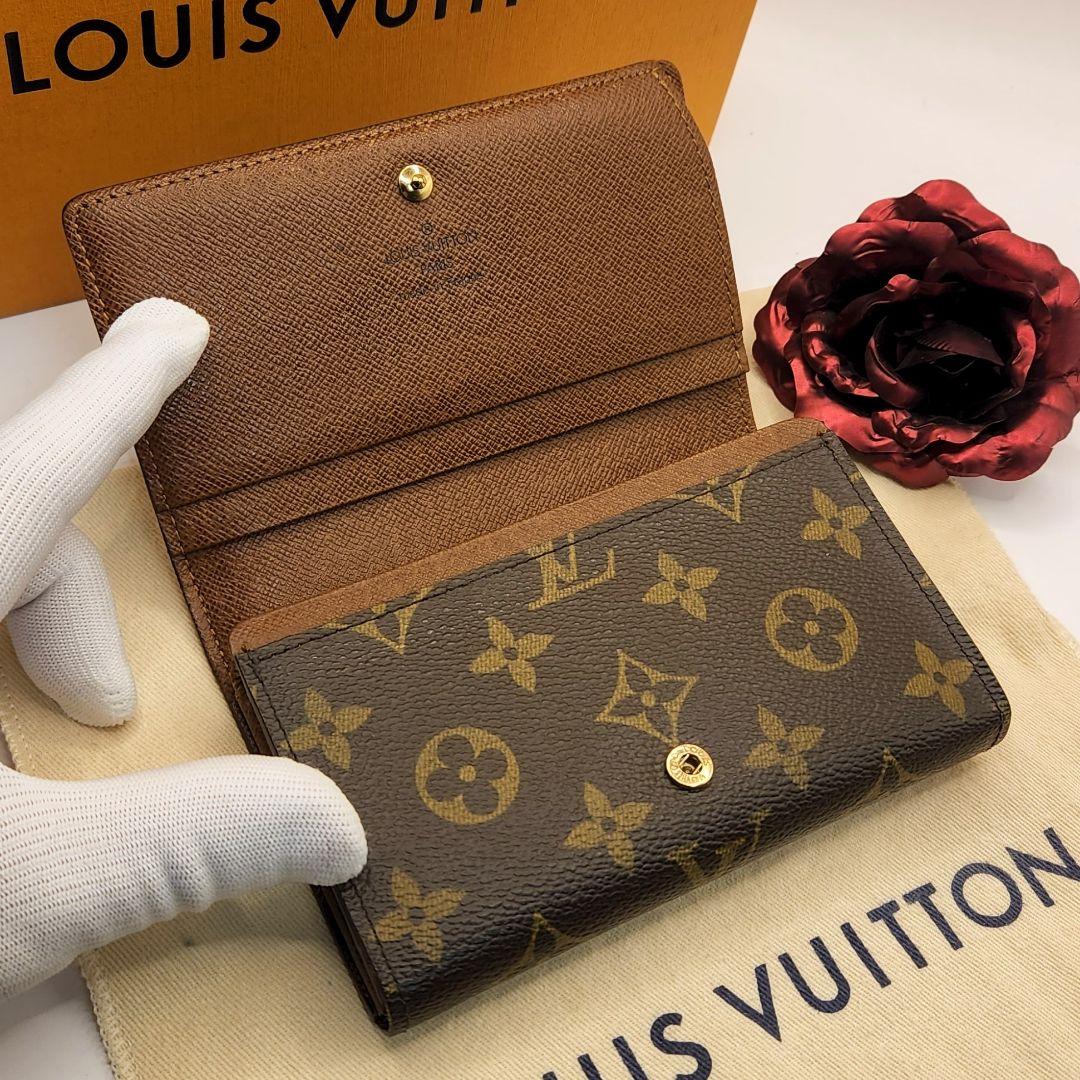 大人気モデル⭐ルイヴィトン モノグラム⭐️ポルトモネ　ビエトレゾール　折り財布
