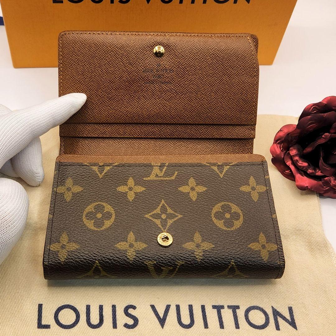 大人気モデル⭐ルイヴィトン モノグラム⭐️ポルトモネ　ビエトレゾール　折り財布