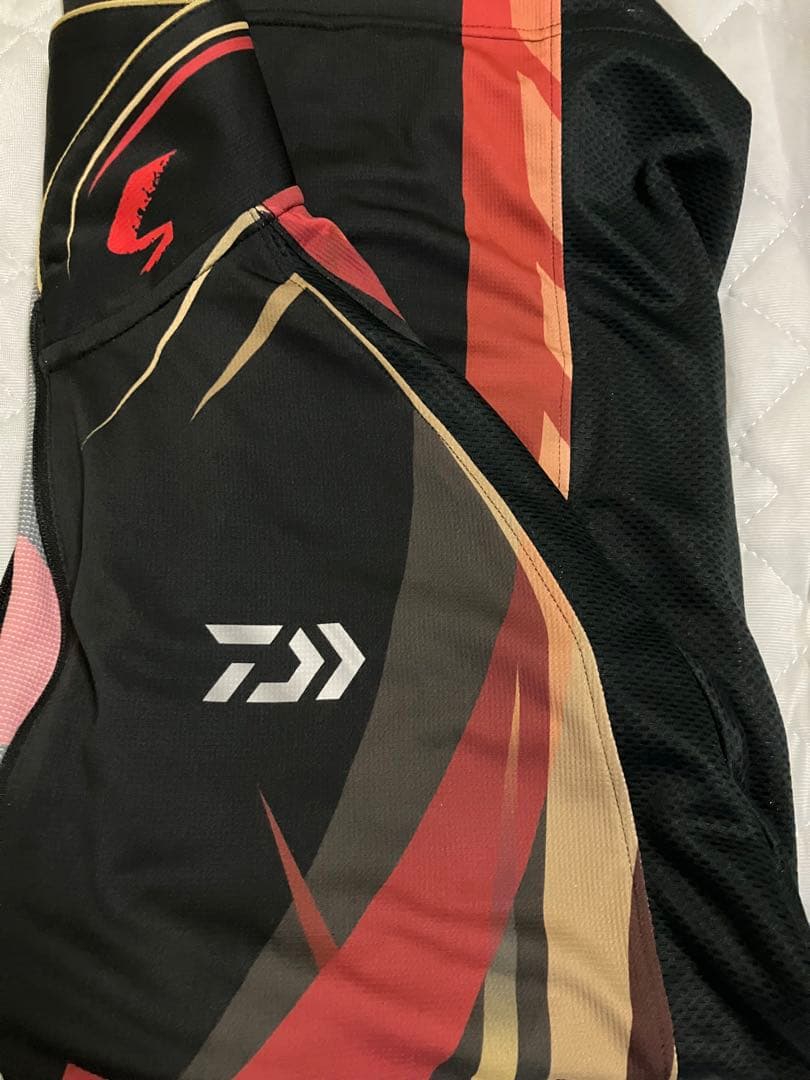 ダイワスペシャル ロングスリーブフルジップシャツ マグマブラック DE-7225