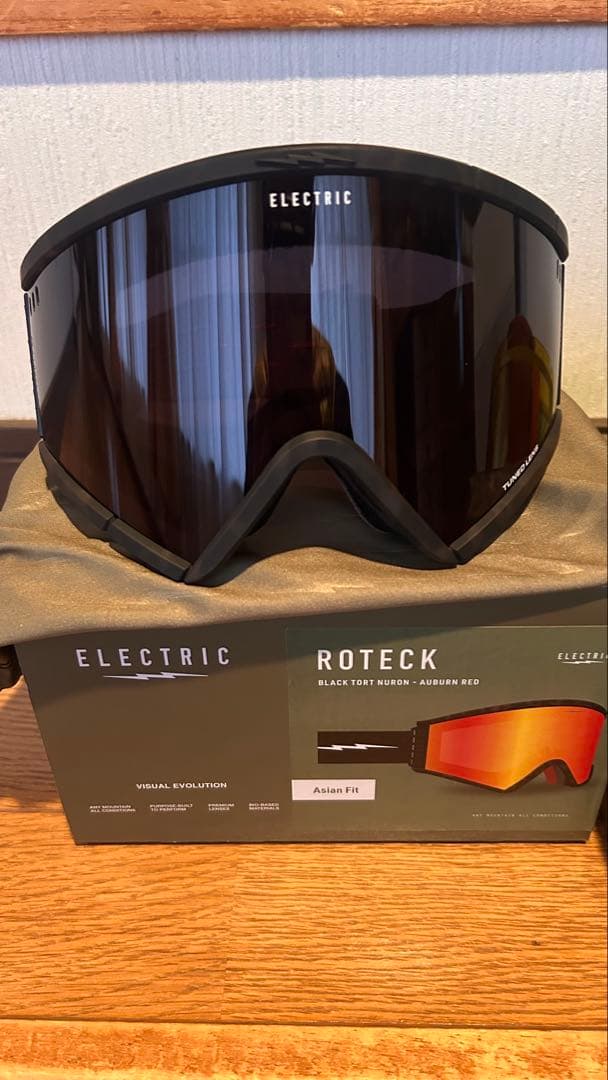 最終価格 ELECTRIC ROTECK ゴーグル 交換用レンズ付き
