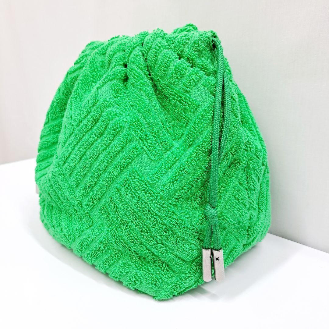 BOTTEGA VENETA ボッテガ ポーチ 緑 巾着 niko∞2525